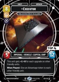 Executor - Final Destruction of the Alliance (Top 4) - Sector and Regional Promos: Season 2 - Star Wars: Unlimited card