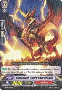 Eradicator, Spark Rain Dragon - Trial Deck 9: Eradicator of the Empire - Cardfight Vanguard card
