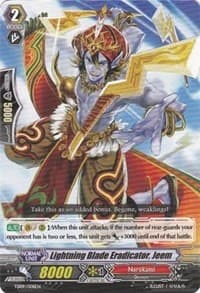Lightning Blade Eradicator, Jeem - Trial Deck 9: Eradicator of the Empire - Cardfight Vanguard card