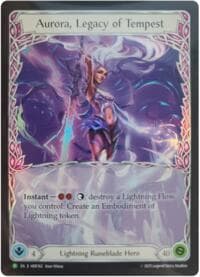 Aurora, Legacy of Tempest - HER162 - Flesh and Blood: Promo Cards - Flesh and Blood TCG card