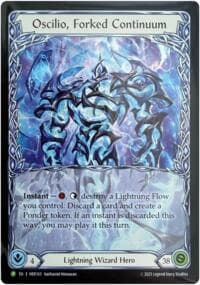 Oscilio, Forked Continuum - HER163 - Flesh and Blood: Promo Cards - Flesh and Blood TCG card