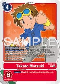 Takato Matsuki - Chivalrous XIII - Digimon Card Game card