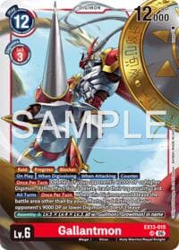 Gallantmon - Chivalrous XIII - Digimon Card Game card