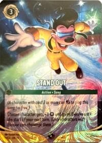 Stand Out (Foil) - Disney Lorcana Promo Cards - Disney Lorcana card