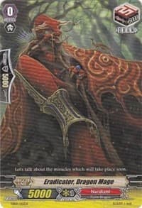 Eradicator, Dragon Mage - Trial Deck 9: Eradicator of the Empire - Cardfight Vanguard card