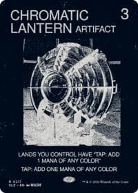 Chromatic Lantern (0217) - Secret Lair x MSCHF: The Zeta Set - Magic: The Gathering card