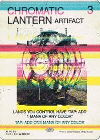 Chromatic Lantern (0338) - Secret Lair x MSCHF: The Zeta Set - Magic: The Gathering card