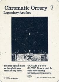 Chromatic Orrery (0097) - Secret Lair x MSCHF: The Zeta Set - Magic: The Gathering card