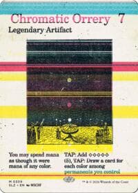 Chromatic Orrery (0339) - Secret Lair x MSCHF: The Zeta Set - Magic: The Gathering card