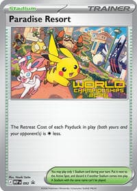 Paradise Resort - 092 (World Championships 2026) - ME: Mega Evolution Promo - Pokemon card