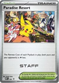Paradise Resort - 092 (World Championships 2026) [Staff] - ME: Mega Evolution Promo - Pokemon card