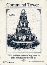 Command Tower (0118) - Secret Lair x MSCHF: The Zeta Set - Magic: The Gathering card