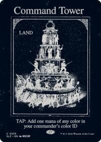 Command Tower (0239) - Secret Lair x MSCHF: The Zeta Set - Magic: The Gathering card