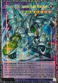 Favorite HERO Shining Flare Wingman (GMR) - Magnificent Monsters - YuGiOh card