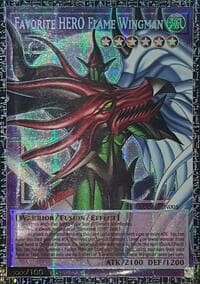 Favorite HERO Flame Wingman (GMR) - Magnificent Monsters - YuGiOh card
