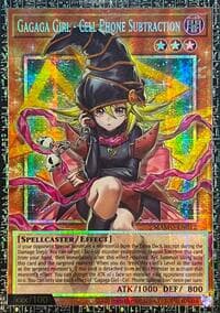 Gagaga Girl - Cell Phone Subtraction (GMR) - Magnificent Monsters - YuGiOh card