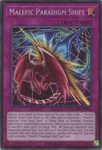 Malefic Paradigm Shift (Secret Rare) - Magnificent Monsters - YuGiOh card