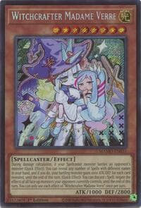 Witchcrafter Madame Verre (Secret Rare) - Magnificent Monsters - YuGiOh card
