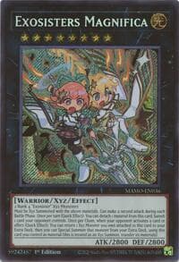 Exosisters Magnifica (Secret Rare) - Magnificent Monsters - YuGiOh card