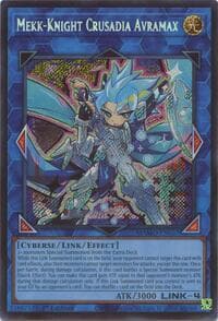 Mekk-Knight Crusadia Avramax (Secret Rare) - Magnificent Monsters - YuGiOh card
