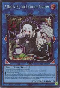 A Bao A Qu, the Lightless Shadow (Secret Rare) - Magnificent Monsters - YuGiOh card