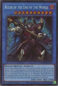 Ruler of the End of the World - Magnificent Monsters - YuGiOh card