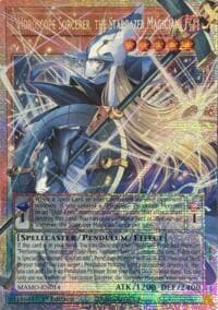Horoscope Sorcerer, the Stargazer Magician (Starlight Rare) (Extended Art) - Magnificent Monsters - YuGiOh card