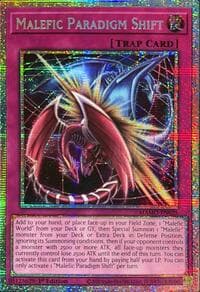 Malefic Paradigm Shift (Starlight Rare) - Magnificent Monsters - YuGiOh card