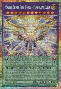 Master Spirit Tech Force - Pendulum Ruler (Starlight Rare) - Magnificent Monsters - YuGiOh card