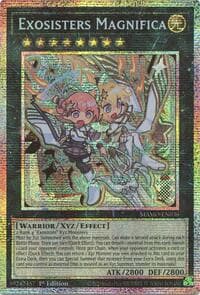 Exosisters Magnifica (Starlight Rare) - Magnificent Monsters - YuGiOh card
