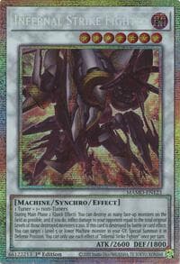 Infernal Strike Fighter (Starlight Rare) - Magnificent Monsters - YuGiOh card
