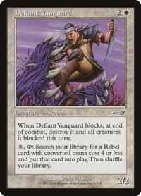 Defiant Vanguard - Nemesis - Magic: The Gathering card