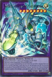 Favorite HERO Shining Flare Wingman (Extended Art) - Magnificent Monsters - YuGiOh card