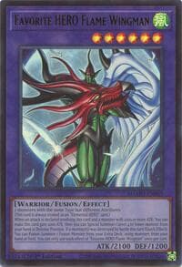 Favorite HERO Flame Wingman - Magnificent Monsters - YuGiOh card