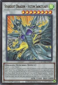 Stardust Dragon - Victim Sanctuary - Magnificent Monsters - YuGiOh card