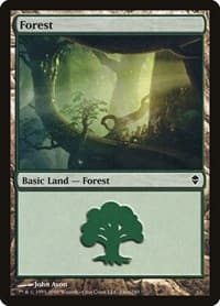 Forest (246a) - Zendikar - Magic: The Gathering card