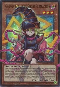 Gagaga Girl - Cell Phone Subtraction (Extended Art) - Magnificent Monsters - YuGiOh card