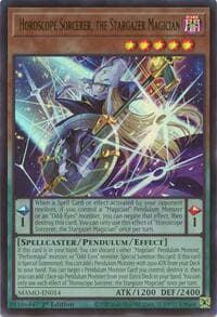 Horoscope Sorcerer, the Stargazer Magician - Magnificent Monsters - YuGiOh card