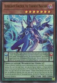 Astrograph Sorcerer, the Starfrost Magician - Magnificent Monsters - YuGiOh card