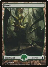 Forest (247) - Full Art - Zendikar - Magic: The Gathering card