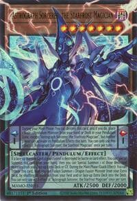 Astrograph Sorcerer, the Starfrost Magician (Extended Art) - Magnificent Monsters - YuGiOh card