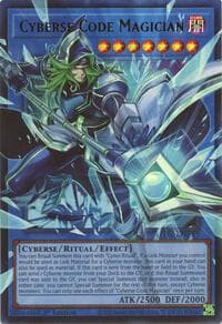 Cyberse Code Magician (Extended Art) - Magnificent Monsters - YuGiOh card