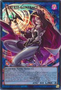 Cyberse Contract Witch (Extended Art) - Magnificent Monsters - YuGiOh card