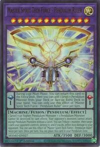 Master Spirit Tech Force - Pendulum Ruler - Magnificent Monsters - YuGiOh card