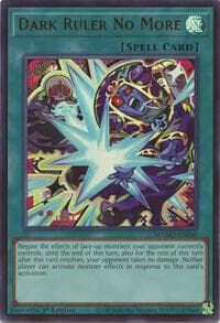Dark Ruler No More - Magnificent Monsters - YuGiOh card