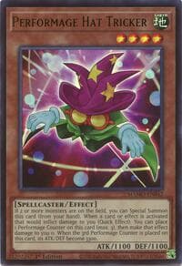 Performage Hat Tricker - Magnificent Monsters - YuGiOh card