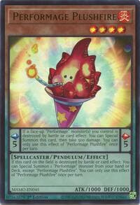 Performage Plushfire - Magnificent Monsters - YuGiOh card