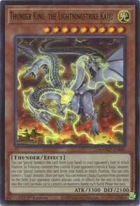 Thunder King, the Lightningstrike Kaiju - Magnificent Monsters - YuGiOh card