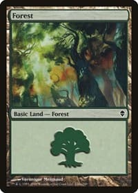Forest (248a) - Zendikar - Magic: The Gathering card