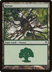 Forest (249a) - Zendikar - Magic: The Gathering card